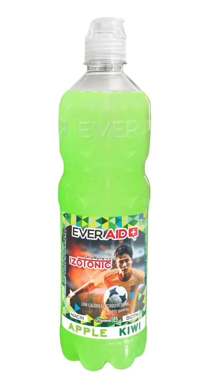 Напій б/а с/газ.Ever Aid Izotonic Apple Kiwi 0.75 л ПЕТ